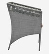 Perth Wicker Chair In Grey Dual Tone Finish