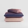 Stoa Paris 300TC UltrSatin Double Bedsheet Set Satin Double Peach Twilight