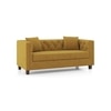 Windsor 2 Seater Fabric Sofa (Colour: Ochre)