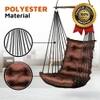 Swingzy Premium Hanging Swing Chair for Kids and Adults Brown