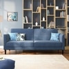 Felicity 3 Seater Sofa Cum Bed Colour Midnight Indigo Blue