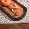 Ireka Home Oh Deer Serving Platter – Carved Design