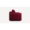Flycon 3 Seater Pull Out Sofa cum Bed  in Maroon Colour