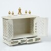 D'Dass Sheesham and Mdf Wooden Home Temple For Pooja Mandir For Home