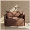 Cozychic Wood 1 Seater With Upholstery Non Storage Sofa In Red Colour