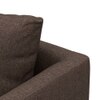 Florence Essential 1 Seater Fabric Sofa in Mocha Colour