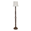Devansh Wooden Floor Lamp
