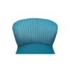Crimson Fabric Accent Chair in Sky Blue Colour