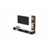Prico Engineered Wood TV Unit in Wenge and White Finish