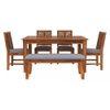 Alaca Six Dining Set With Bench