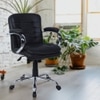 Lavish Medium Back Office Desk Chair (Black)