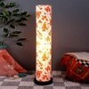Usher Multicolour Cotton Shade Floor Lamp