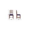 abbie solid wood  4 seater Dining table in  Provincial Teak