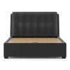 Bornholm Upholstered Storage Bed In Hydraulic (Bed Size : Queen, Colour : Urban Grey)