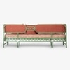 Dastoori Stainless Steel Outdoor Three Seater Sofa in Beige Colour