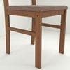 Seattle Starter Dining Set 1+4 (Rubberwood, Antique Oak Finish)