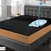 Premium Jacquard Polyester Fabric  Queen Size Bed  Waterproof Mattress Protector  Bed Cover 75x60  Pack of 2