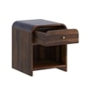 Yashvi Solid Wood Bedside Table in Provincial Teak Finish