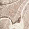 Abstract Natural Wool Wall Art Organic Textured 2 Panel Set 4 x 6 Feet