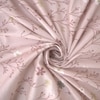 Mira Pink Floral 400 TC Cotton Flat Queen Size Bedsheet with 2 Pillow Covers – Threads