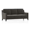 Abbey Sofa Set (Colour : Smoke Grey, Cushion : Hard, Seater : 3+2+1)