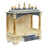 D'Dass Sheesham and Mdf Wooden Home Temple For Pooja Mandir For Home