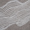 Abstract Taupe Wool Silk Wall Art 2 Panel Set 5 x 3 Feet