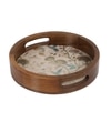 Hummingbird Garden Round Tray for Kitchen Organization - Large (1 Piece)