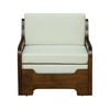 Alex 1 Seater Sofa Cum Bed in Off White Colour