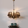 Devansh Metal Wall Mounted Lamp With Off-White Cotton Shade