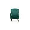 Epperly Chair With Ottoman Green