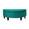 Replon 2 Ottoman with Storage Color in Tourquise