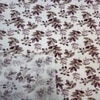 Yuri White Floral 290 TC Cotton Flat Single Size Bedsheet with 1 Pillow Cover – Threads