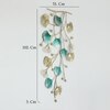 W-Harlow Abstract Metal Wall Decor in Multicolor Set of 1