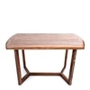 Columbus Sheesham Wood Dining Table In Teak Finish