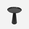 Metalsmith Metal Side Table in Black Finish