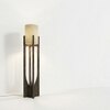 Solitaire Beige Jute Floor Lamp with Beige Jute Base