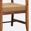 Marlon Lounge Chair in Brown Fabric