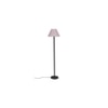 Lochlan Multicolour Fabric Shade Floor Lamp with Black Iron Base