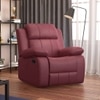 Griffin Recliner Single Seater - Crimson Burgundy