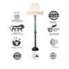 Devansh Wooden Floor Lamp