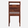 Gianni Solid Wood Dining Chair in Brown Colour - Set of 2