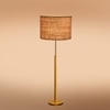 Devansh Wood & Metal Floor Lamp