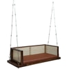 Wooden  Swing In Sheesham Wood Finsih