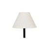 Jay Black Cotton Shade Floor Lamp