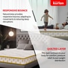 KURLON OrthoMagic Essential |Orthopedic Hybrid mattress with Latex, Coir & HR Foam | 6 inch Single Latex Foam Mattress (L x W: 75 inch x 35 inch)