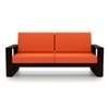 Parson Wooden Sofa - American Walnut Finish (Lava)