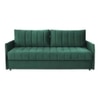 Sarena 3 Seater Pull Out Sofa cum Bed  in Green Colour