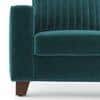 Apollo Neo 1 Seater Fabric Sofa in Malibu Colour (Back Height : Regular, Cushion Type : Soft)