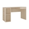 Astra Study Desk with Open Shelves and Drawer in Bronze Cambric Colour